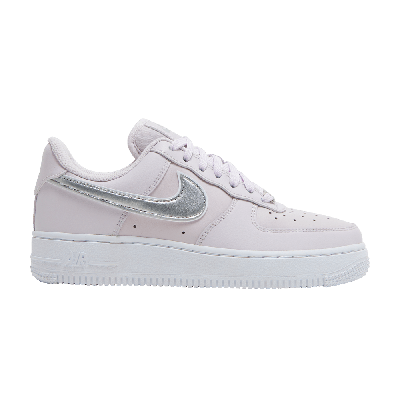 Pre-owned Nike Wmns Air Force 1 '07 Essential 'venice Metallic Silver' In Purple