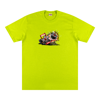 Pre-owned Supreme Crash Tee 'bright Green'