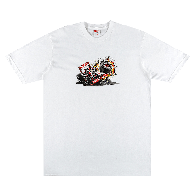 Pre-owned Supreme Crash Tee 'white'