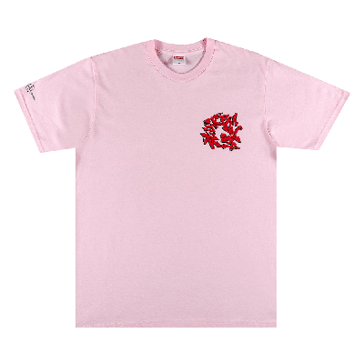 Pre-owned Supreme Support Unit Tee 'light Pink'