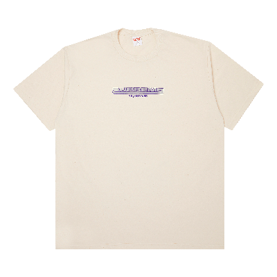 Pre-owned Supreme Connected Tee 'natural' In Cream