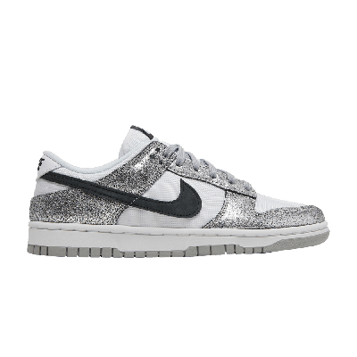 Pre-owned Nike Wmns Dunk Low 'golden Gals' In Silver
