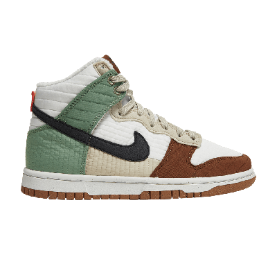 Pre-owned Nike Wmns Dunk High Lx Next Nature 'toasty' In White
