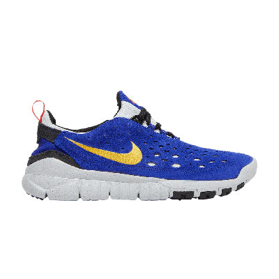 Pre-owned Nike Free Run Trail 'concord Taxi' In Blue