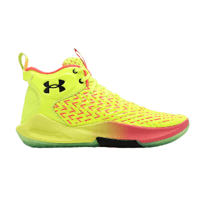 Pre-owned Under Armour Hovr Havoc 4 Clone Sp 'highlight Yellow'