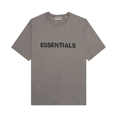 Pre-owned Essentials Fear Of God  Short-sleeve Tee 'taupe' In Brown