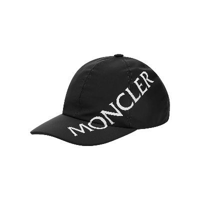 Pre-owned Moncler Baseball Cap 'black'