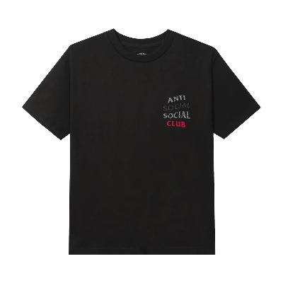 Pre-owned Anti Social Social Club 99 Retro Iv Tee 'black'