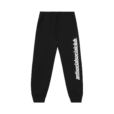 Pre-owned Anti Social Social Club Official Sweatpants 'black'