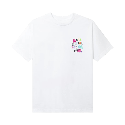 Pre-owned Anti Social Social Club The Real Me Tee 'white'