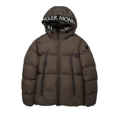 Pre-owned Moncler Montcla Matte Puffer Jacket 'dark Brown'