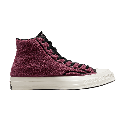 Pre-owned Converse Chuck 70 High 'sherpa - Shadowberry' In Pink