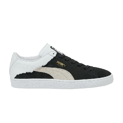 Pre-owned Puma Suede 'layers - Black White'