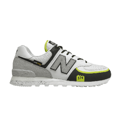 Pre-owned New Balance 574t 'white Volt'