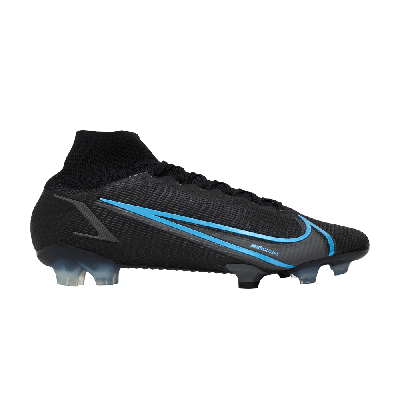 Pre-owned Nike Mercurial Superfly 8 Elite Fg 'black Photo Blue'
