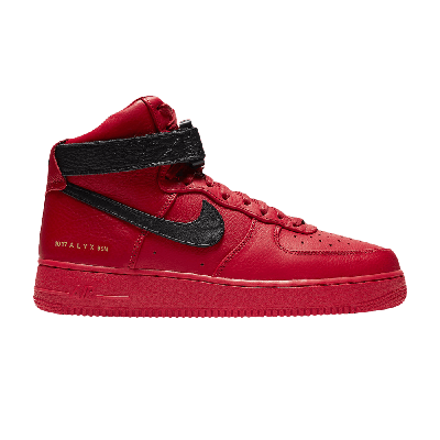 Pre-owned Nike 1017 Alyx 9sm X Air Force 1 High 'university Red'