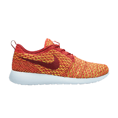 Pre-owned Nike Wmns Roshe One Flyknit 'team Red Crimson'