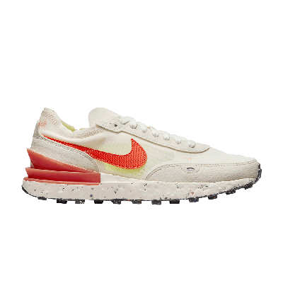 Pre-owned Nike Wmns Waffle One Crater Se 'pale Ivory Orange' In Cream