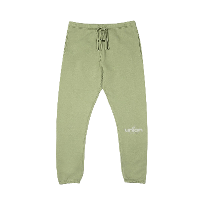 Pre-owned Essentials Fear Of God  X Union Vintage Sweatpant 'vintage Army' In Green