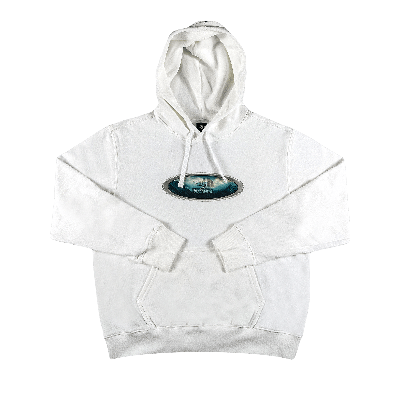 Pre-owned Supreme X The North Face Lenticular Mountains Hooded Sweatshirt 'white'
