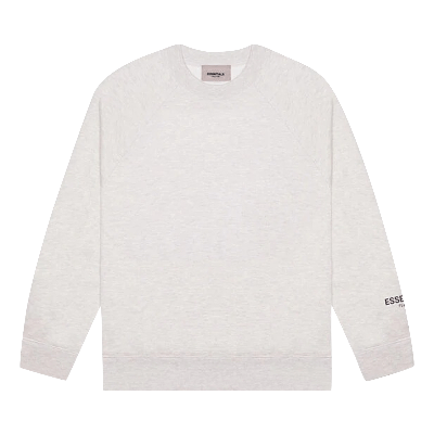 Pre-owned Essentials Fear Of God  Core Crewneck 'heather Grey'