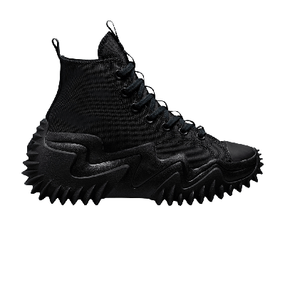 Pre-owned Converse Run Star Motion High 'triple Black'