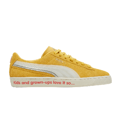 Pre-owned Puma Haribo X Suede Triplex 'gold Bears' In Yellow