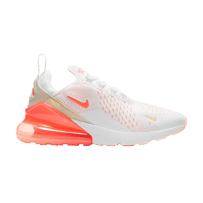 Pre-owned Nike Wmns Air Max 270 Essential 'white Bright Mango'