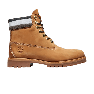 Pre-owned Timberland 6 Inch Heritage Warm Lined Boot 'wheat' In Tan