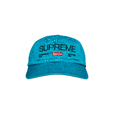 Pre-owned Supreme Est. 1994 6-panel 'teal'