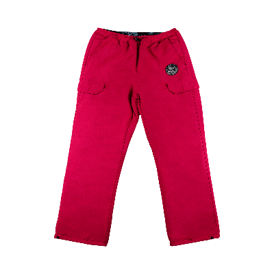 Pre-owned Supreme X Timberland Reversible Ripstop Pant 'burgundy' In Red