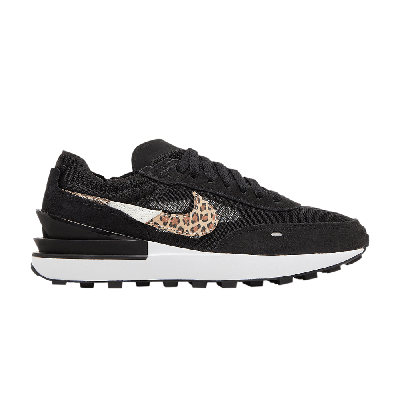 Pre-owned Nike Wmns Waffle One 'black Leopard'