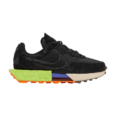 Pre-owned Nike Wmns Fontanka Waffle 'black Volt'
