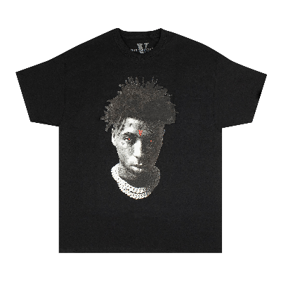 Pre-owned Vlone X Nba Youngboy Reaper T-shirt 'black'