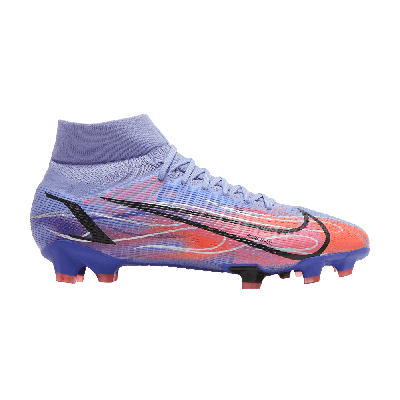 Pre-owned Nike Kylian Mbappé X Mercurial Superfly 8 Pro Fg 'flames' In Purple