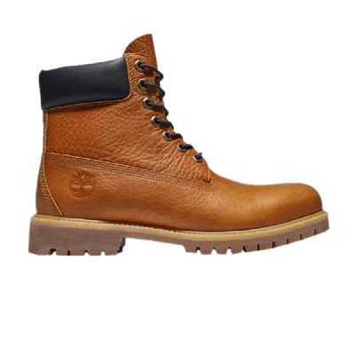 Pre-owned Timberland 6 Inch Premium Warm Boot 'wheat' In Tan