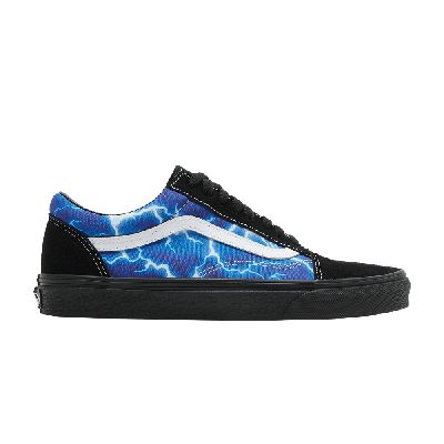Pre-owned Vans Old Skool 'lightning - Blue' In Black