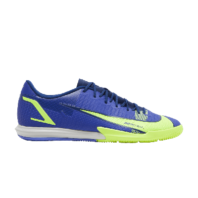 Pre-owned Nike Mercurial Vapor 14 Academy Ic 'lapis Volt' In Blue