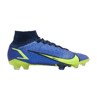 Pre-owned Nike Mercurial Superfly 8 Elite Fg 'recharge Pack' In Blue