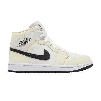 Pre-owned Air Jordan Wmns  1 Mid 'coconut Milk' In White
