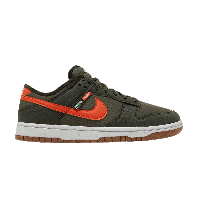 Pre-owned Nike Dunk Low Next Nature 'toasty - Sequoia' In Green