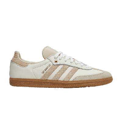 Pre-owned Adidas Originals Lafc X Samba 'linen Gum' In Cream