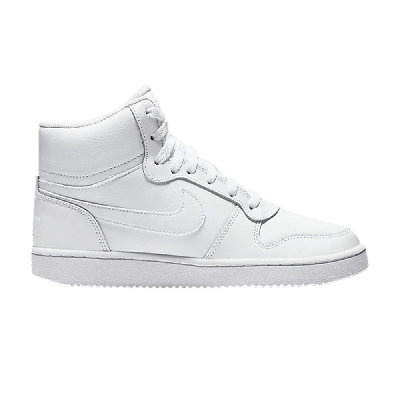Pre-owned Nike Wmns Ebernon Mid 'triple White'