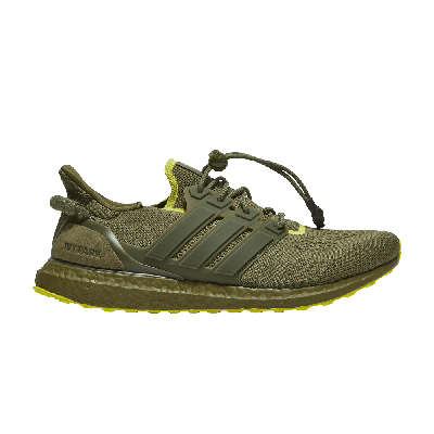 Pre-owned Adidas Originals Ivy Park X Peloton X Ultraboost Og 'focus Olive' In Green