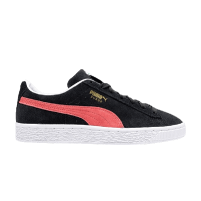 Pre-owned Puma Wmns Suede Classic 21 'black Paradise Pink'