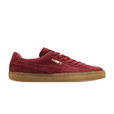 Pre-owned Puma Suede Crepe 'intense Red'
