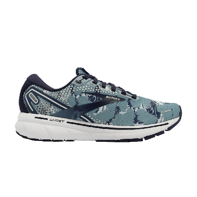 Pre-owned Brooks Wmns Ghost 14 'camo' In Blue