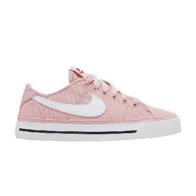 Pre-owned Nike Wmns Court Legacy Canvas 'pink Glaze'