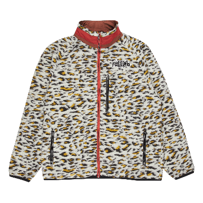 Pre-owned Pleasures Strain Fuzzy Jacket 'white'