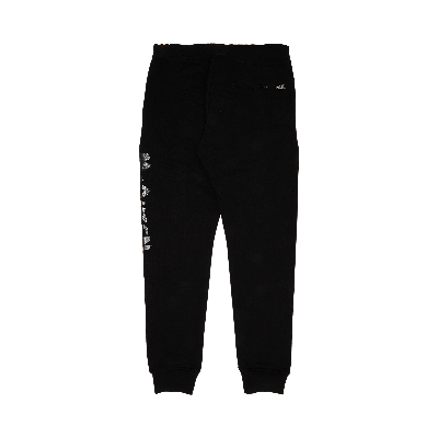 Pre-owned Alexander Mcqueen Graffiti Joggers 'black/black'
